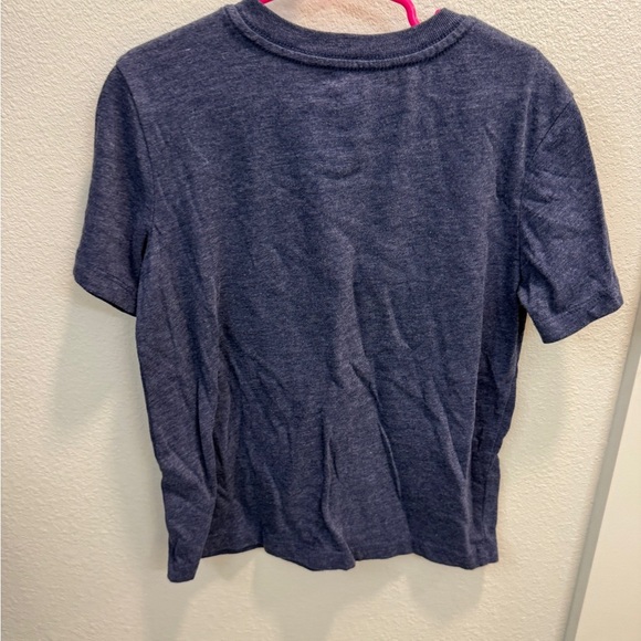 MLB Genuine Merchandise Navy Blue Logo Tee (Size S 6/7) - Picture 3 of 3